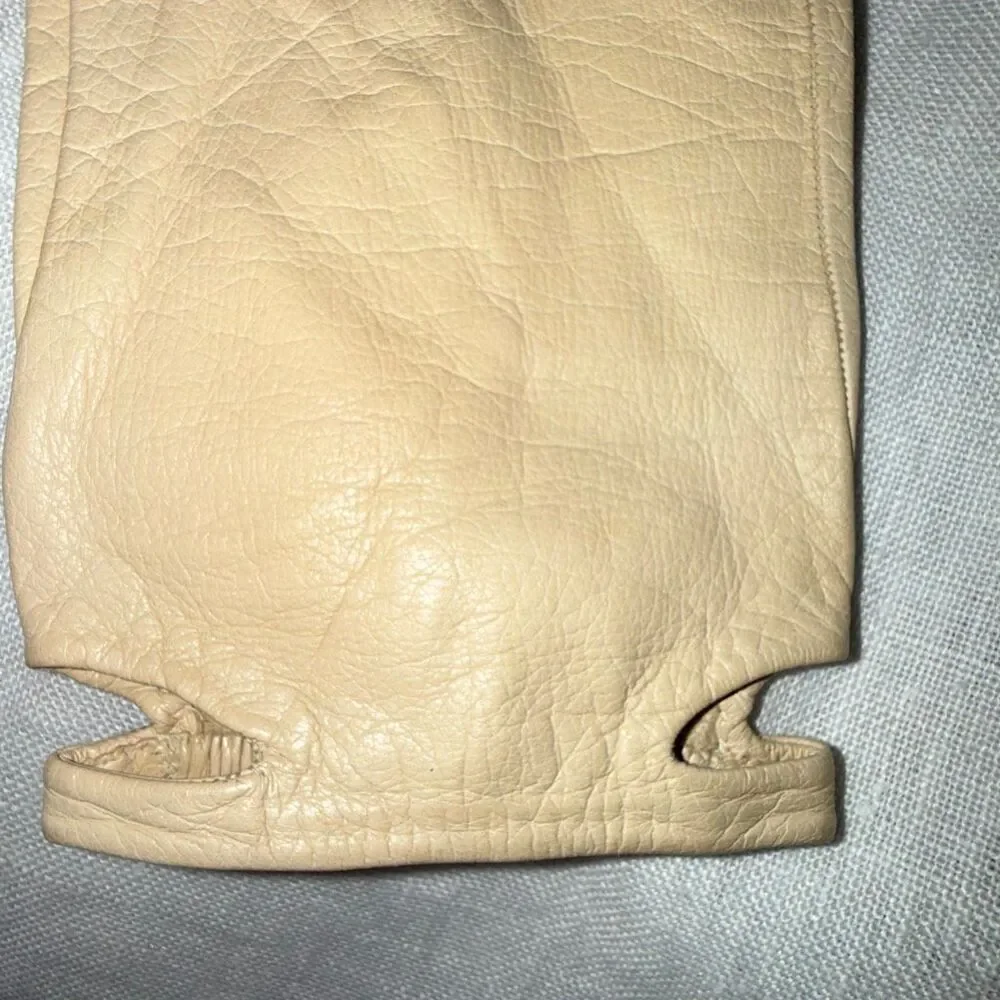 1950s Alexandre French Kid Leather Gloves Marshall Field Made in France Size 7 I